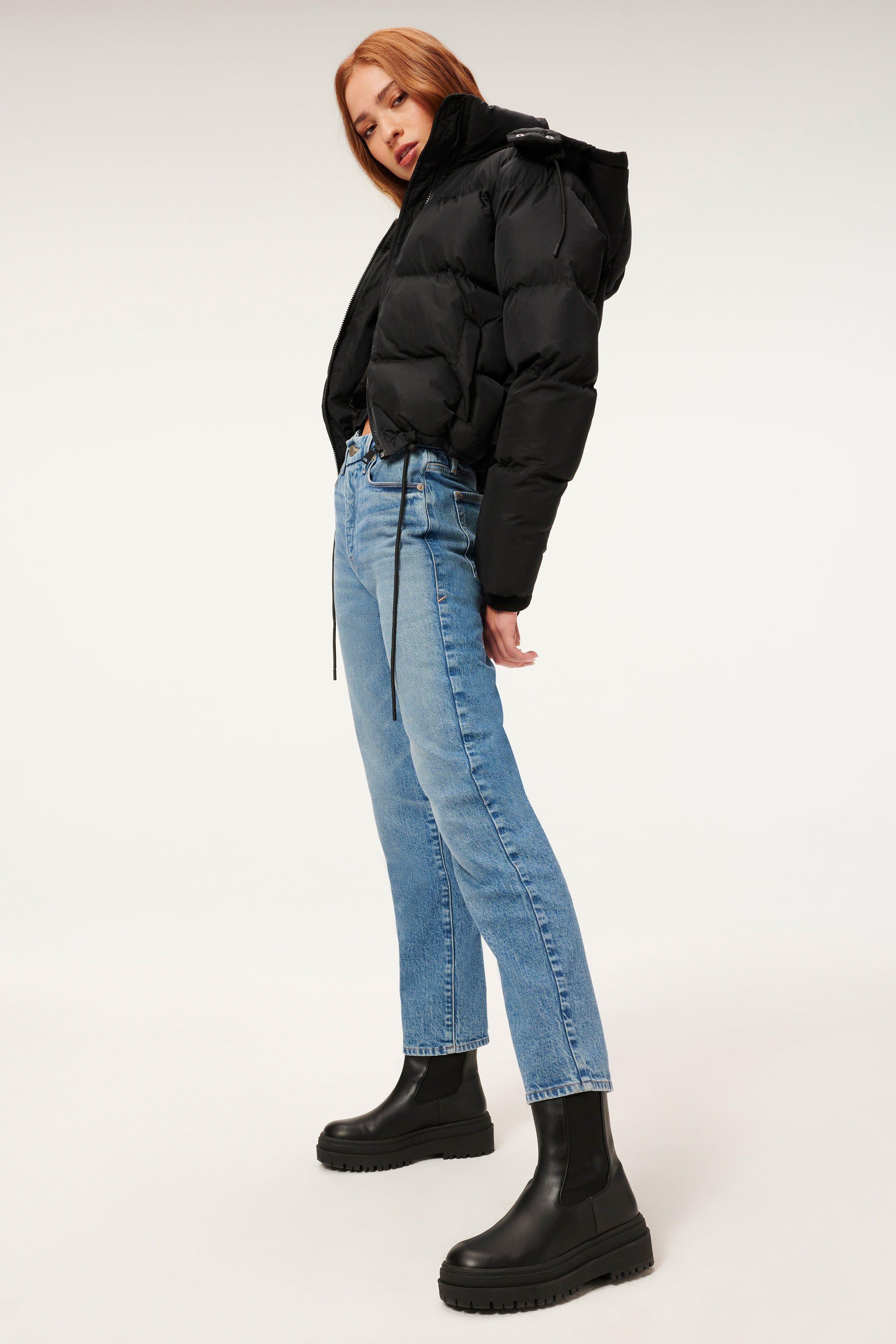 GOOD VINTAGE JEANS | BLUE942 sold by Good American product image thumbnail 6