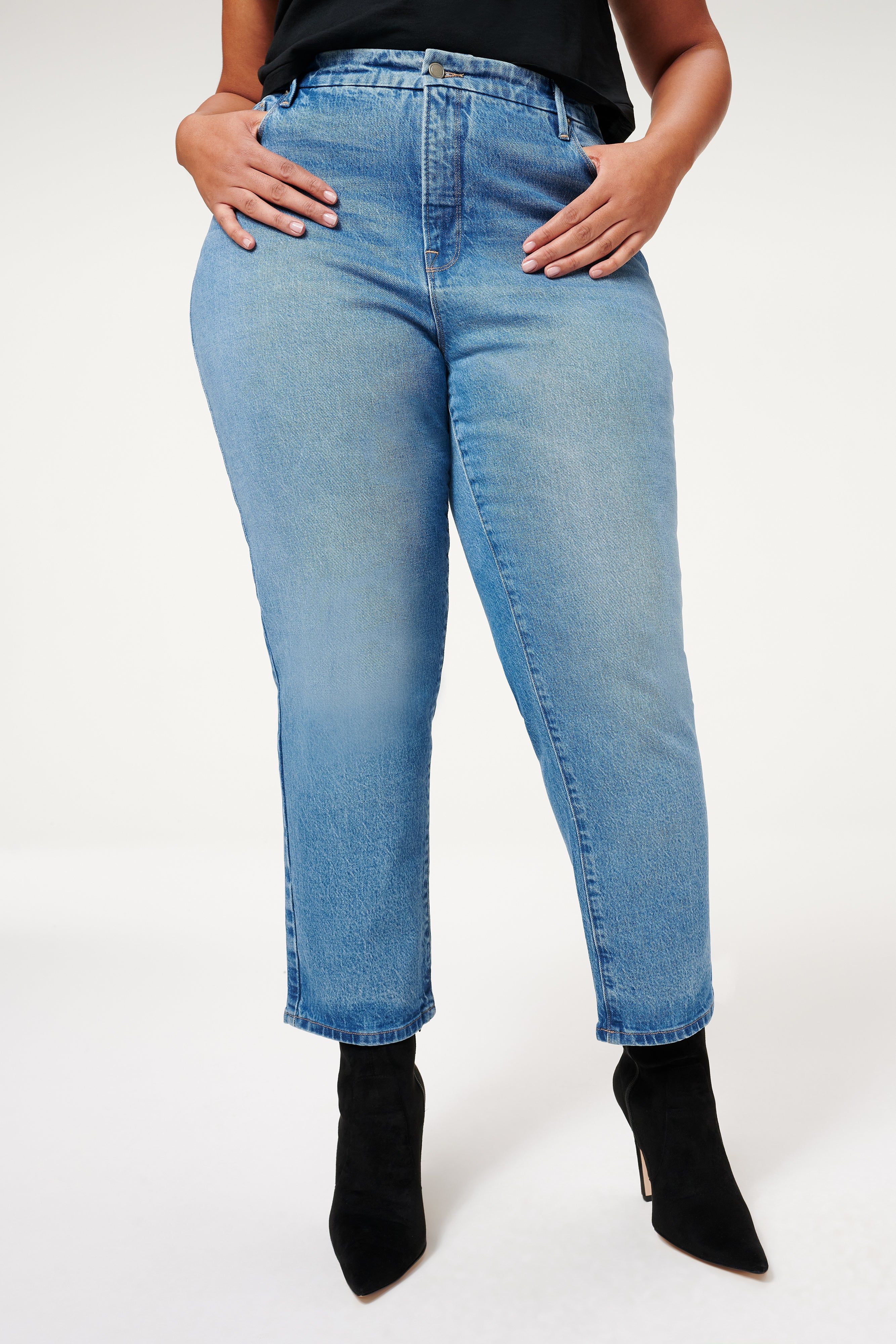 GOOD VINTAGE JEANS | BLUE942 sold by Good American product image thumbnail 9