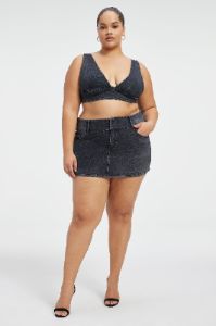 MICRO MINI SKIRT | BLACK250 sold by Good American