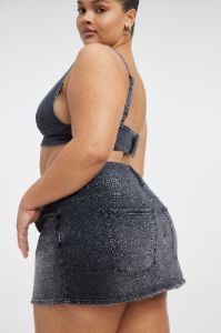 MICRO MINI SKIRT | BLACK250 sold by Good American