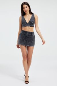 MICRO MINI SKIRT | BLACK250 sold by Good American