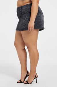 MICRO MINI SKIRT | BLACK250 sold by Good American
