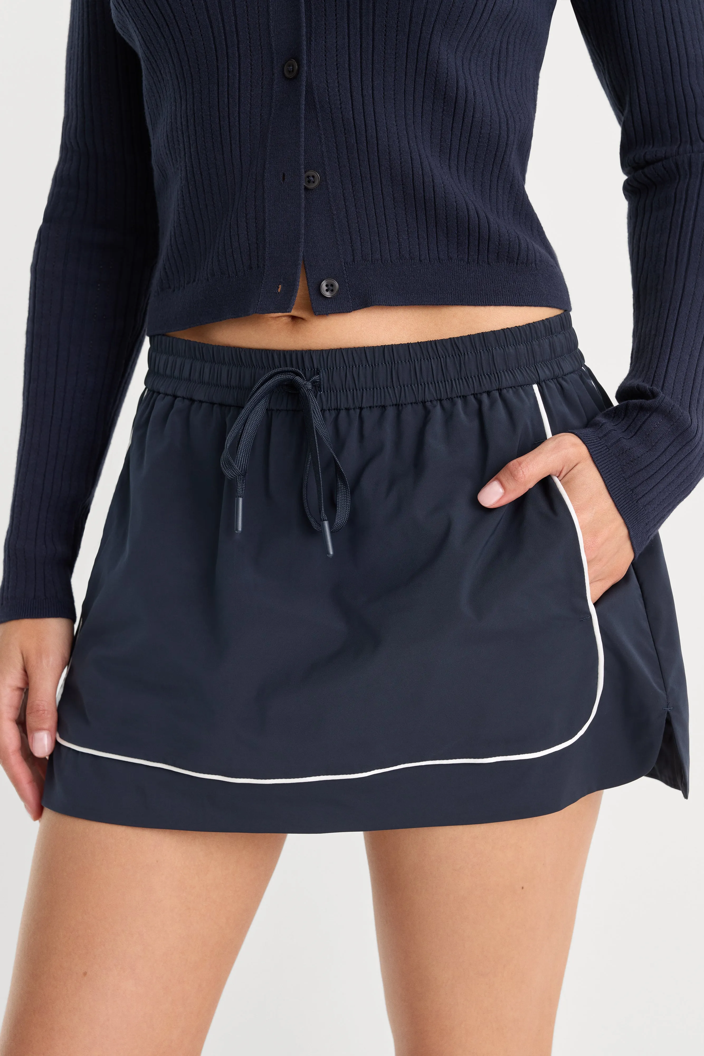 THE SPORT SKORT | STORM BLUE sold by Good American product image thumbnail 3