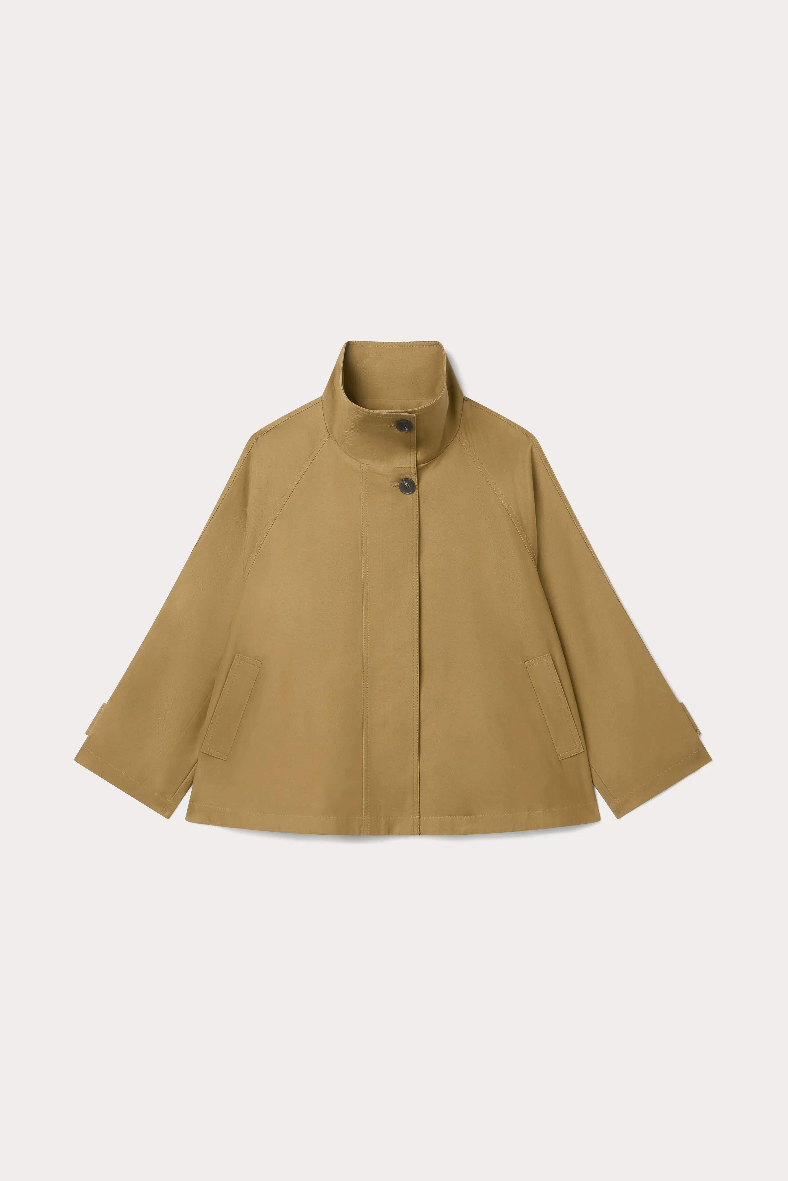 THE FUNNEL NECK TRENCH | FATIGUE sold by Good American product image thumbnail 5