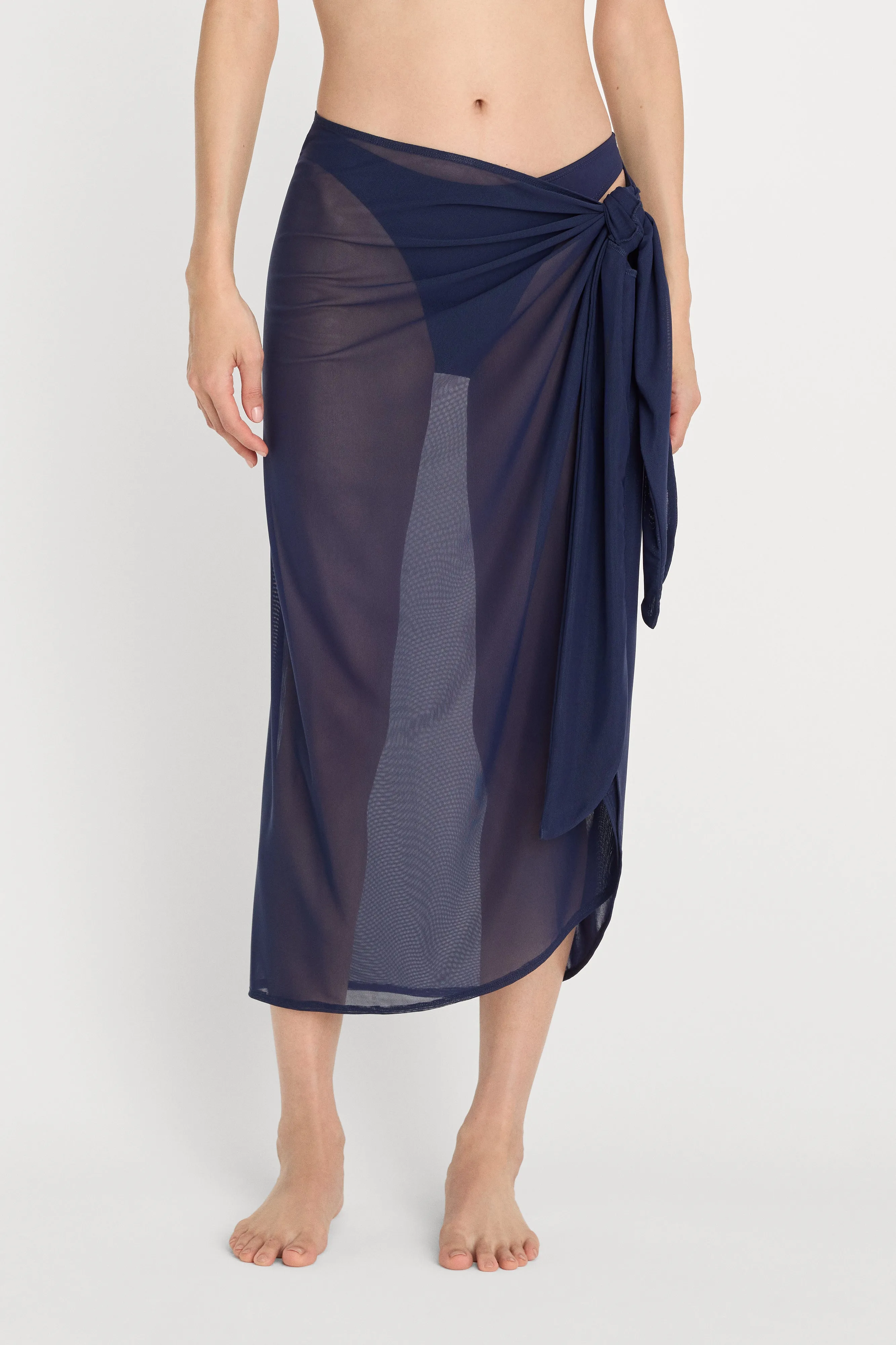 MESH MIDI SARONG | HORIZON INK sold by Good American product image thumbnail 2