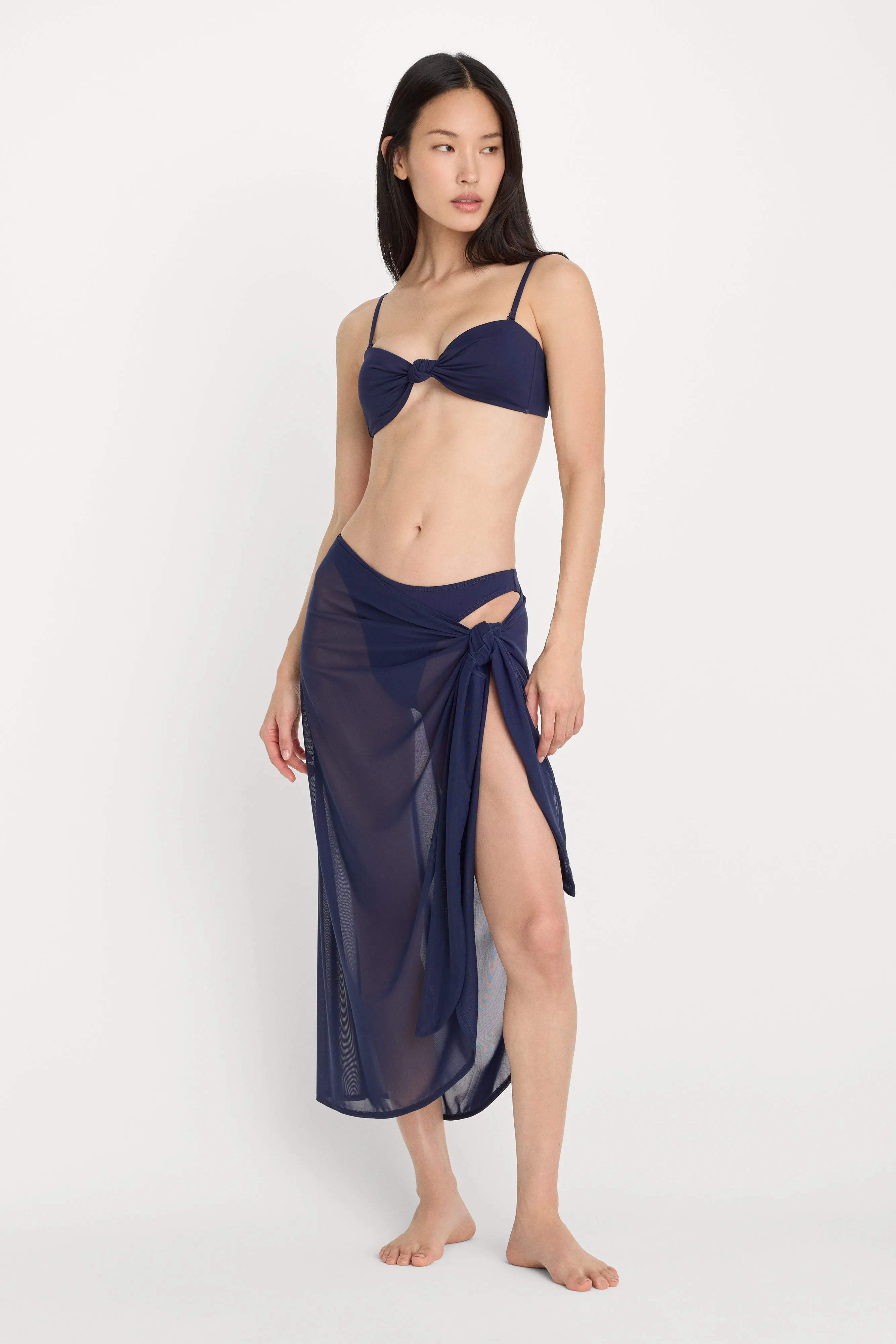 MESH MIDI SARONG | HORIZON INK sold by Good American product image thumbnail 3