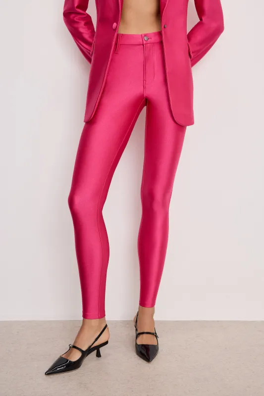 COMPRESSION SHINE GOOD WAIST LEGGINGS | BALLERINA PINK004 made by Good American