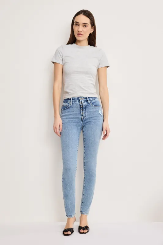 GOOD LEGS SKINNY COMPRESSION JEANS | INDIGO380 made by Good American
