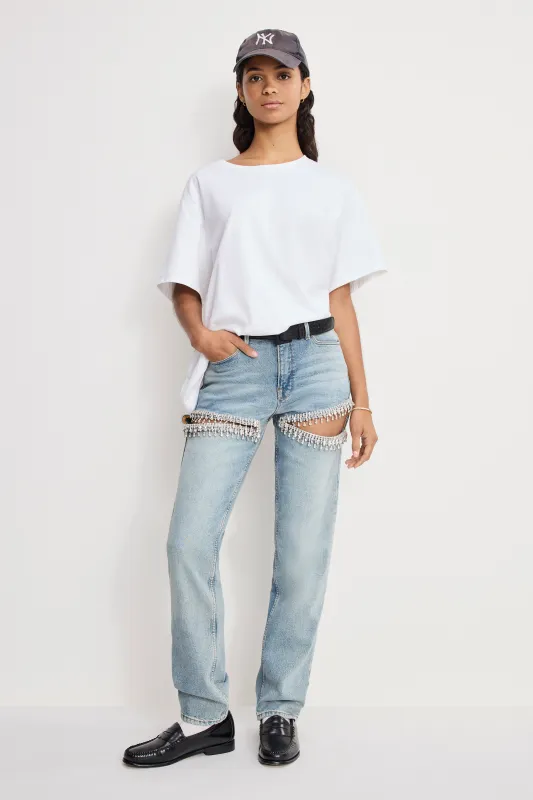 GOOD ICON STRAIGHT DIAMOND JEANS | INDIGO357 made by Good American