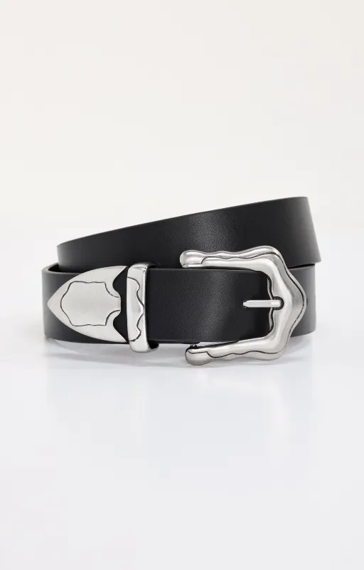 CLASSIC WESTERN BELT | BLACK001 made by Good American