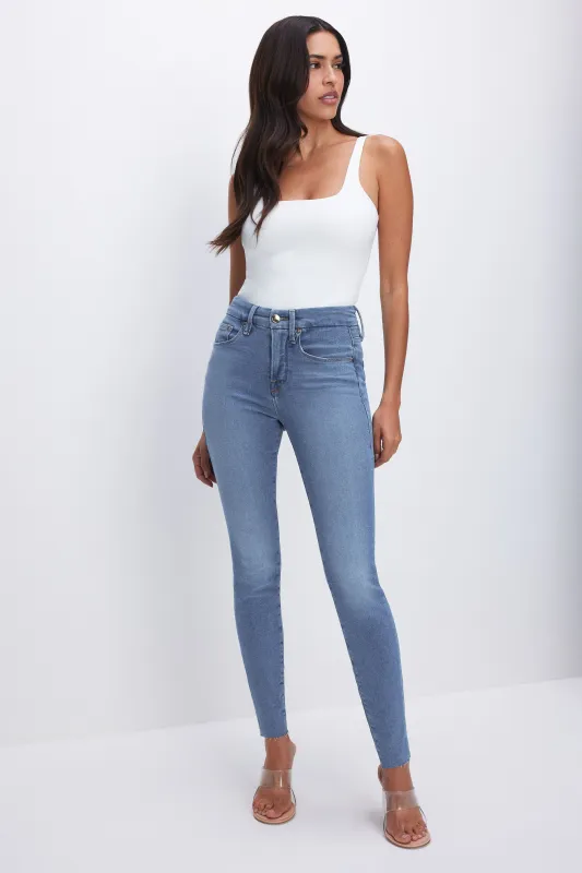 GOOD LEGS SKINNY JEANS | BLUE655 made by Good American