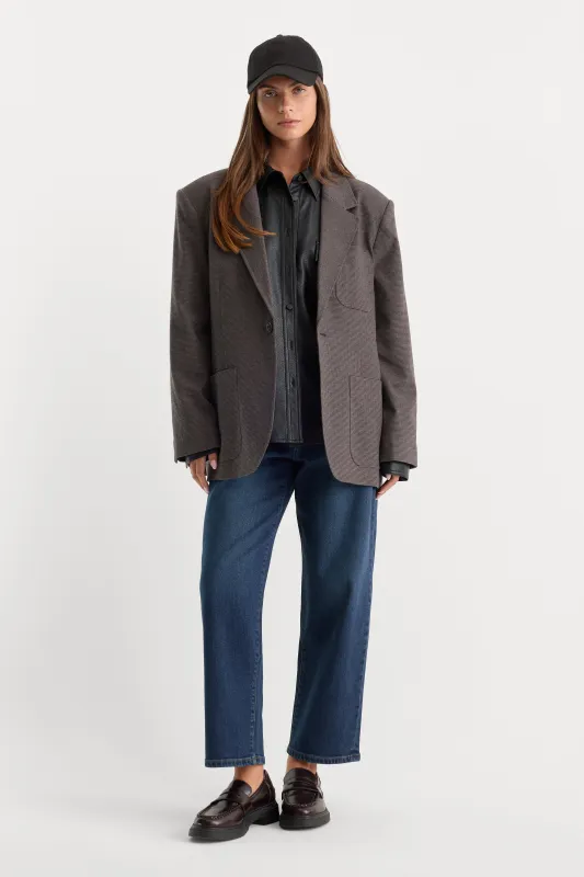 VINTAGE BARREL ANKLE JEANS | MERIDIAN made by Good American