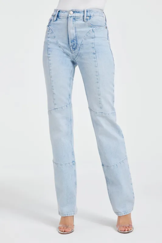 GOOD BOY JEANS | INDIGO389 sold by Good American