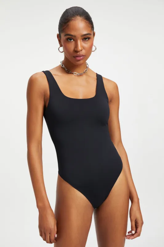SCUBA MODERN TANK BODYSUIT | BLACK001 sold by Good American