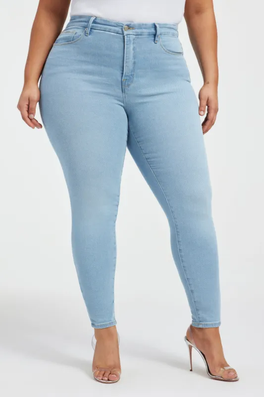 GOOD LEGS SKINNY JEANS | INDIGO386 sold by Good American