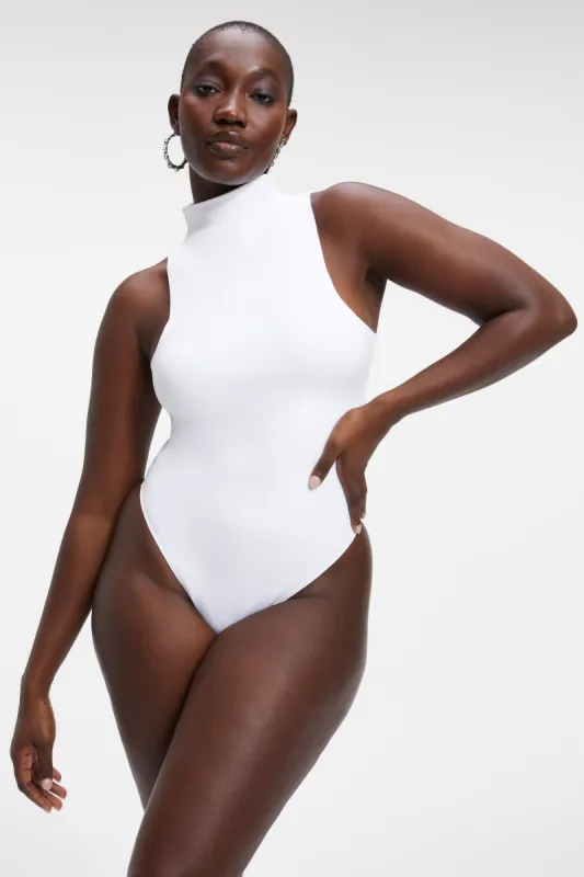 SCUBA FUNNEL TANK BODYSUIT | WHITE001 sold by Good American
