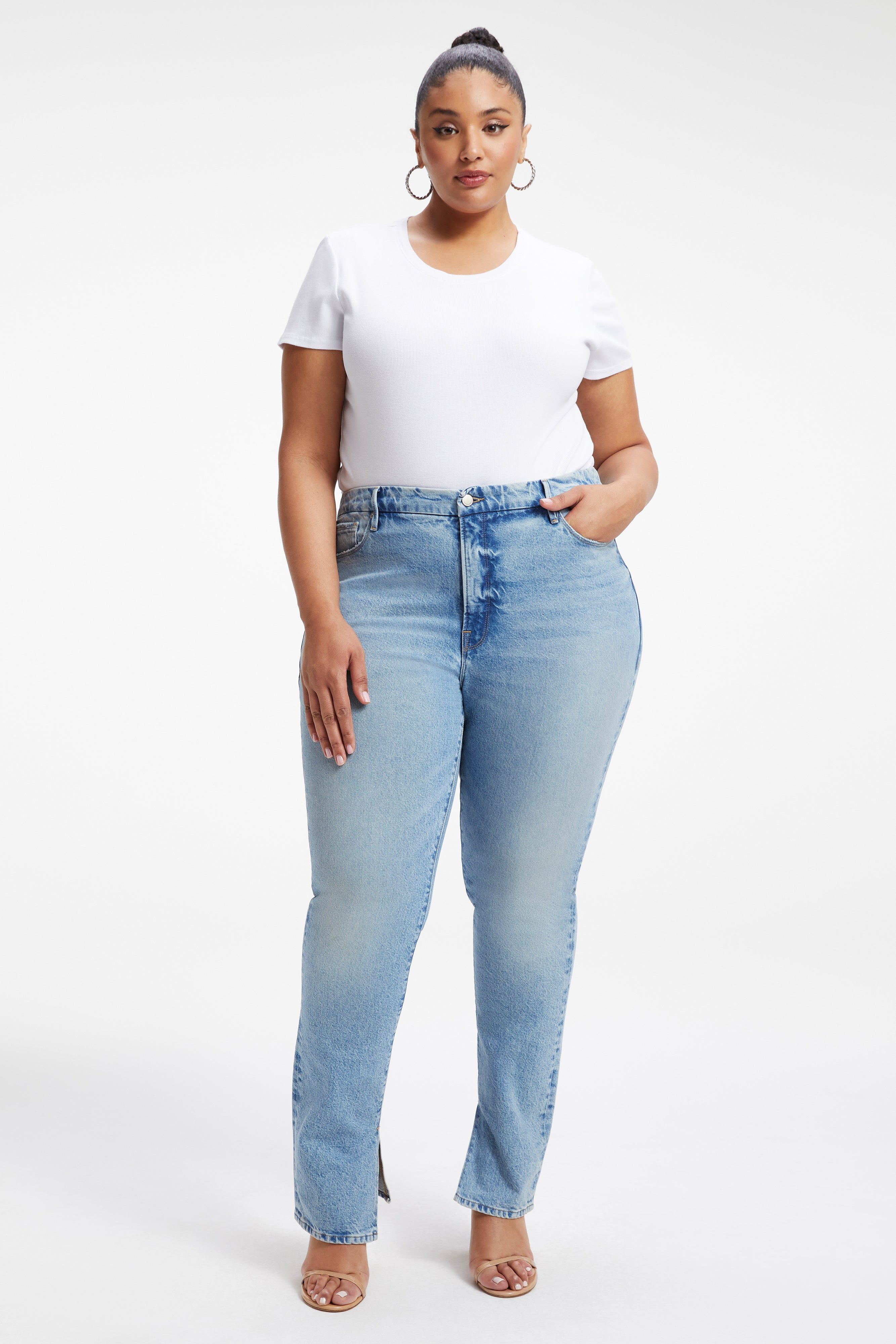 GOOD CLASSIC JEANS | INDIGO267 sold by Good American product image thumbnail 2