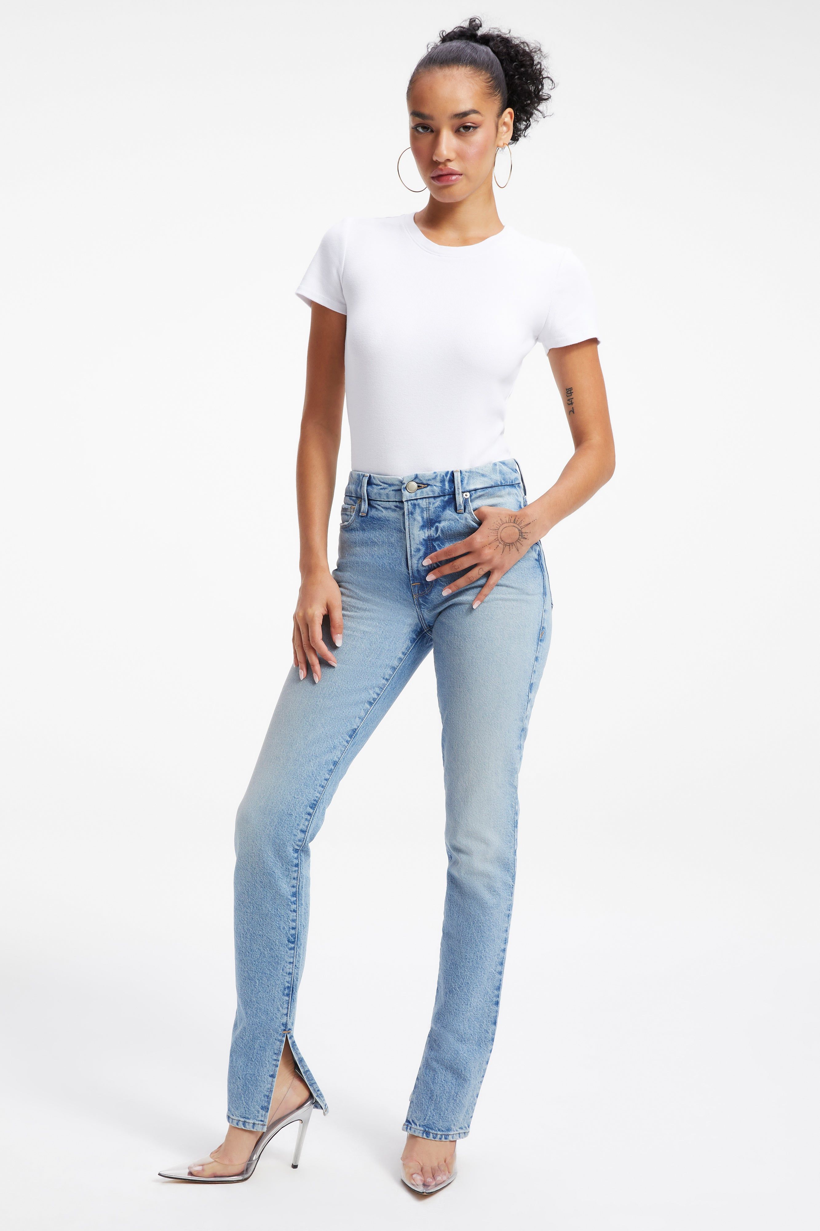 GOOD CLASSIC JEANS | INDIGO267 sold by Good American product image thumbnail 6