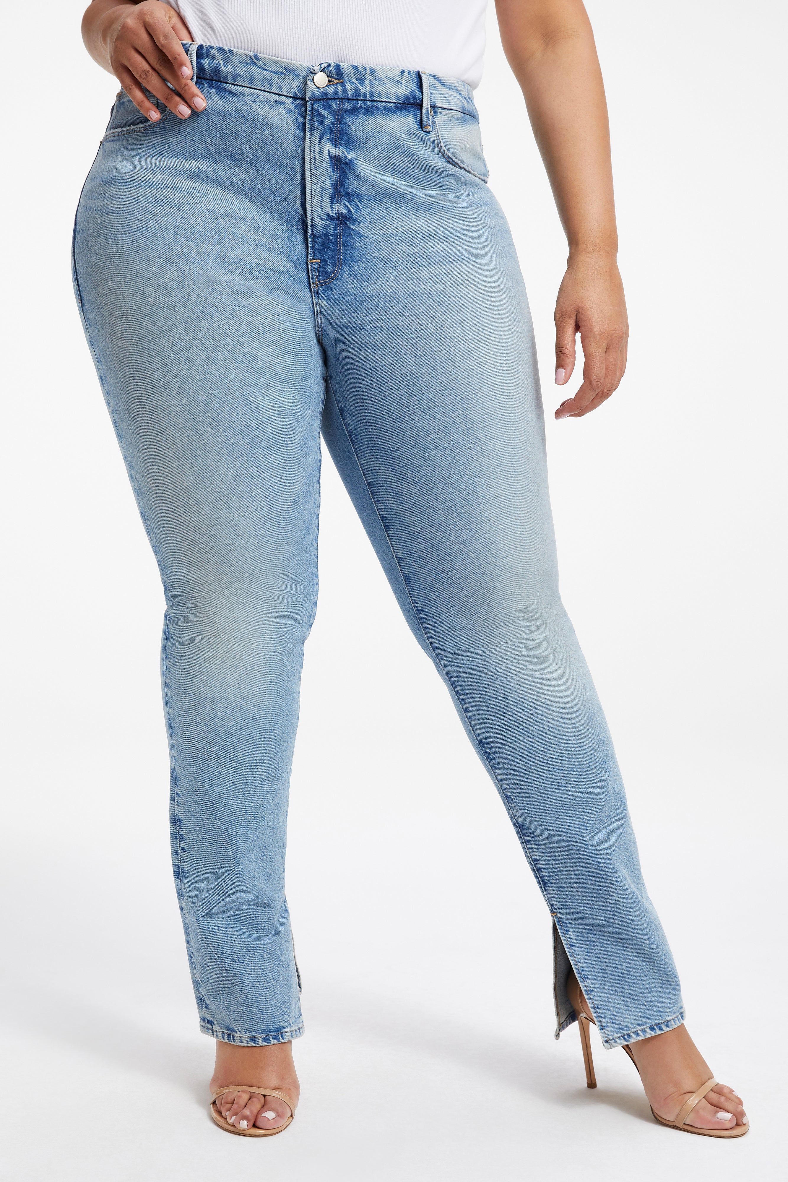 GOOD CLASSIC JEANS | INDIGO267 sold by Good American