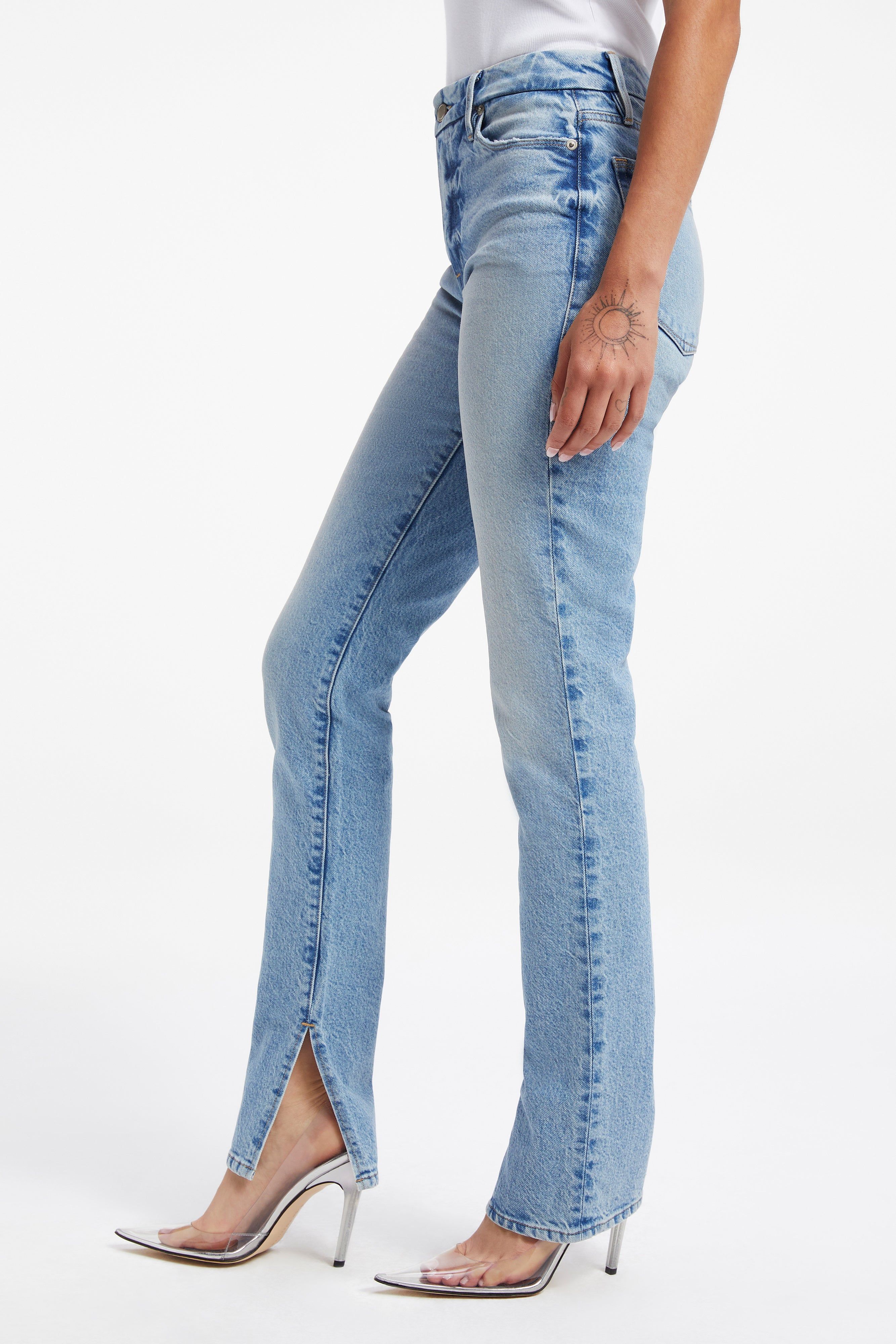 GOOD CLASSIC JEANS | INDIGO267 sold by Good American product image thumbnail 8