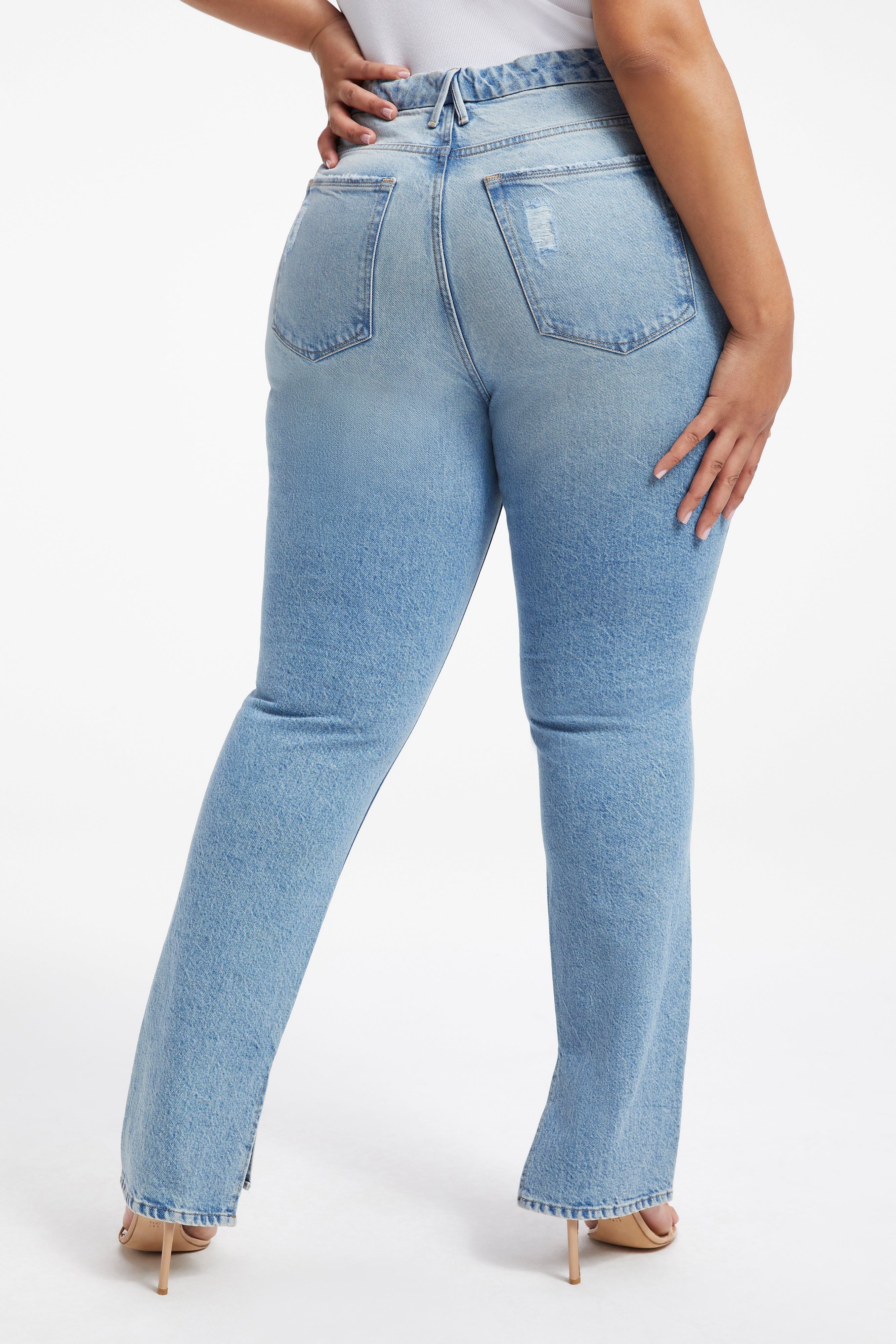 GOOD CLASSIC JEANS | INDIGO267 sold by Good American product image thumbnail 4