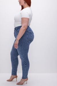 GOOD LEGS SKINNY JEANS | INDIGO451 sold by Good American