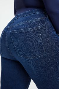 ALWAYS FITS GOOD CLASSIC SLIM JEANS | INDIGO446 sold by Good American