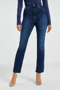 ALWAYS FITS GOOD CLASSIC SLIM JEANS | INDIGO446 sold by Good American