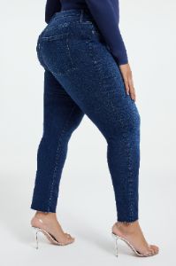 ALWAYS FITS GOOD CLASSIC SLIM JEANS | INDIGO446 sold by Good American