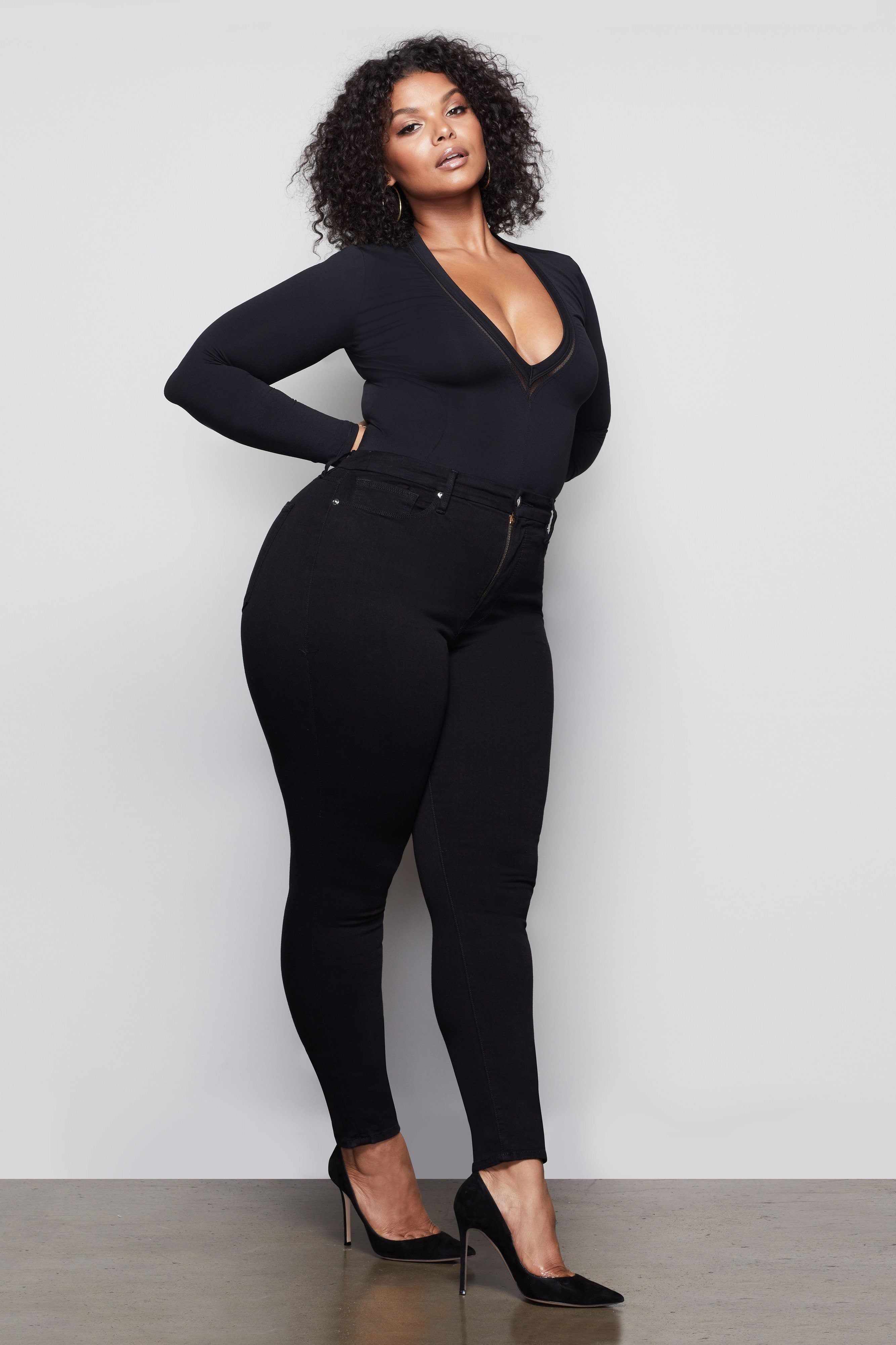 GOOD LEGS JEANS | BLACK001 sold by Good American product image thumbnail 11