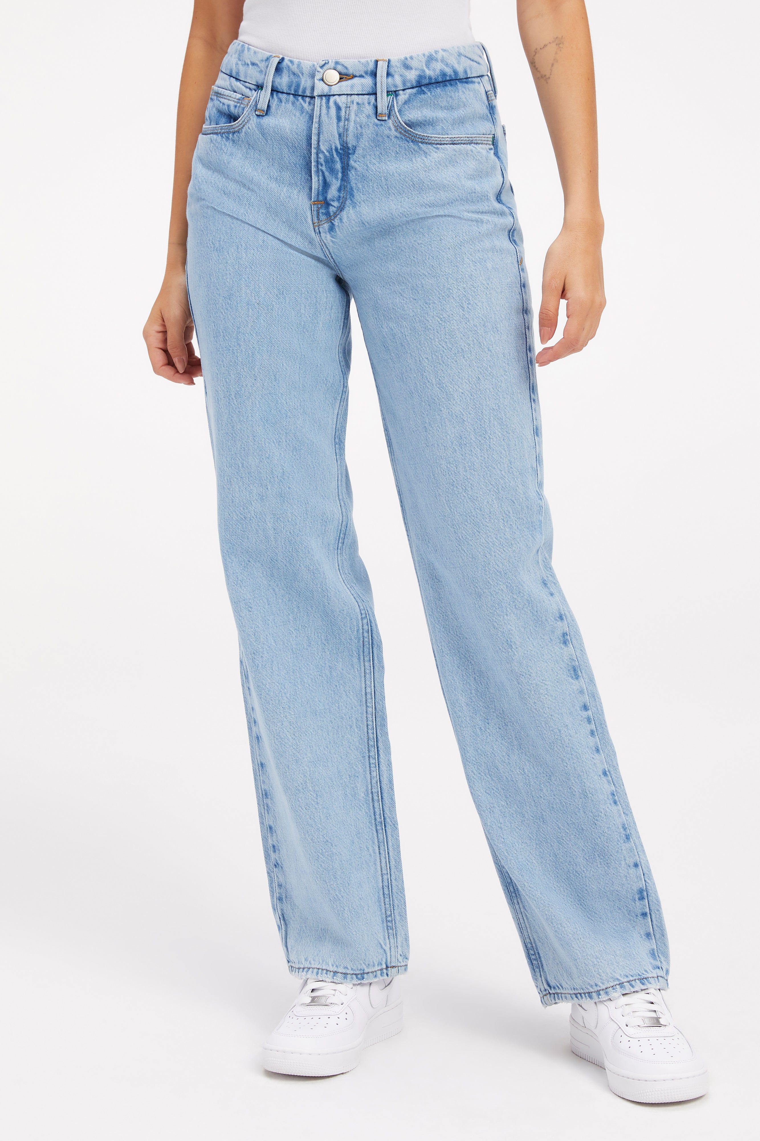 GOOD '90s JEANS | INDIGO279 sold by Good American product image thumbnail 8