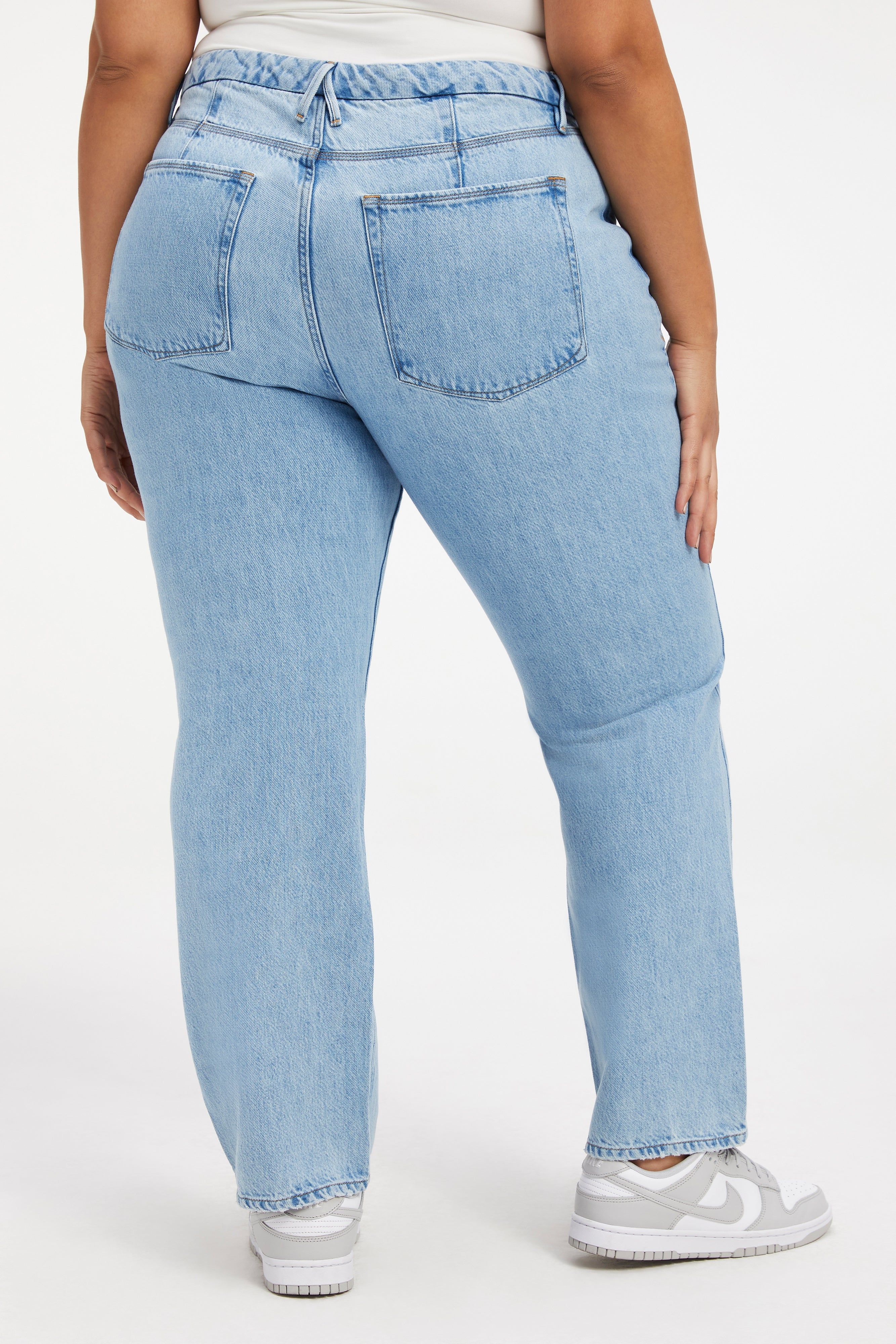 GOOD '90s JEANS | INDIGO279 sold by Good American product image thumbnail 4