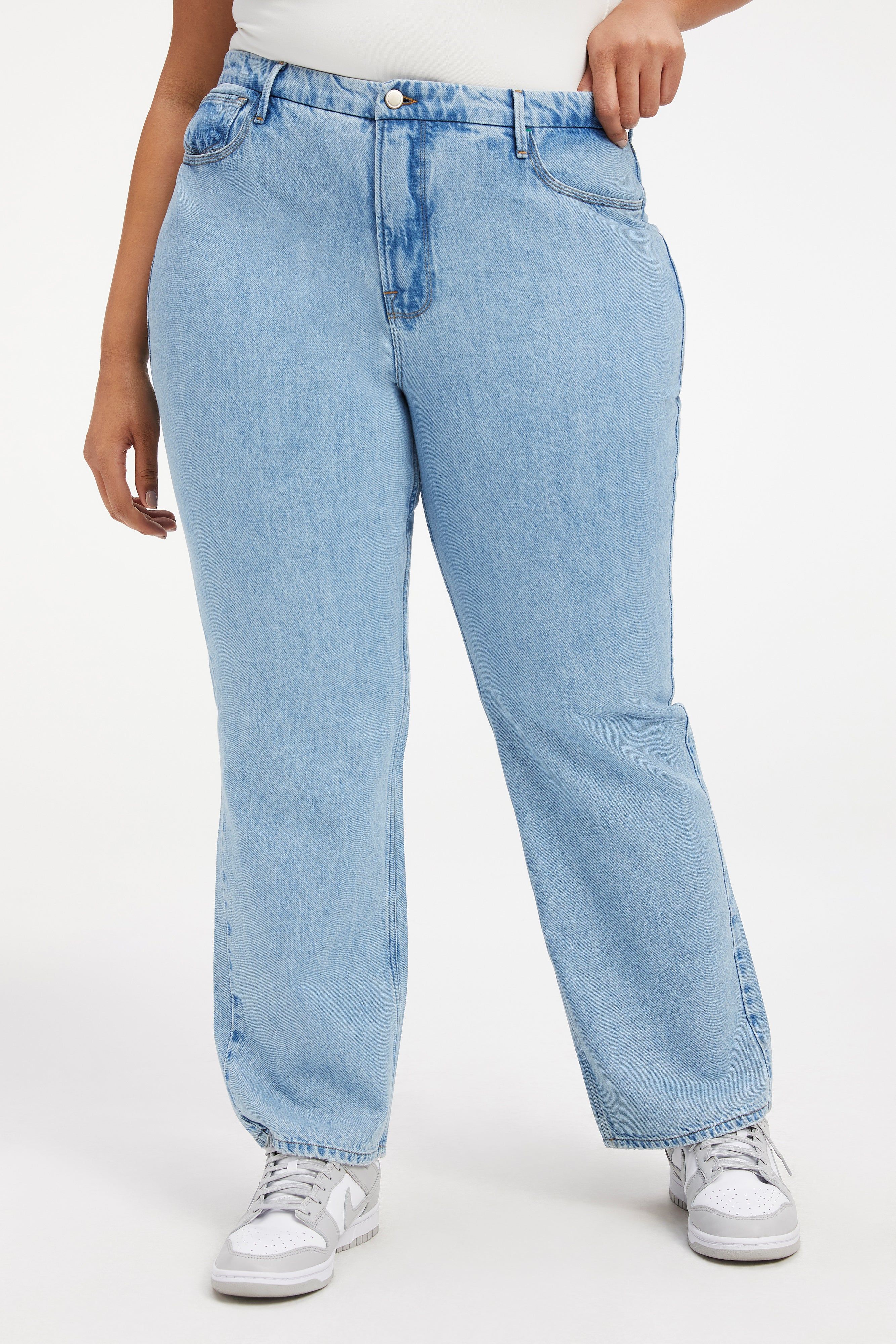 GOOD '90s JEANS | INDIGO279 sold by Good American product image thumbnail 3