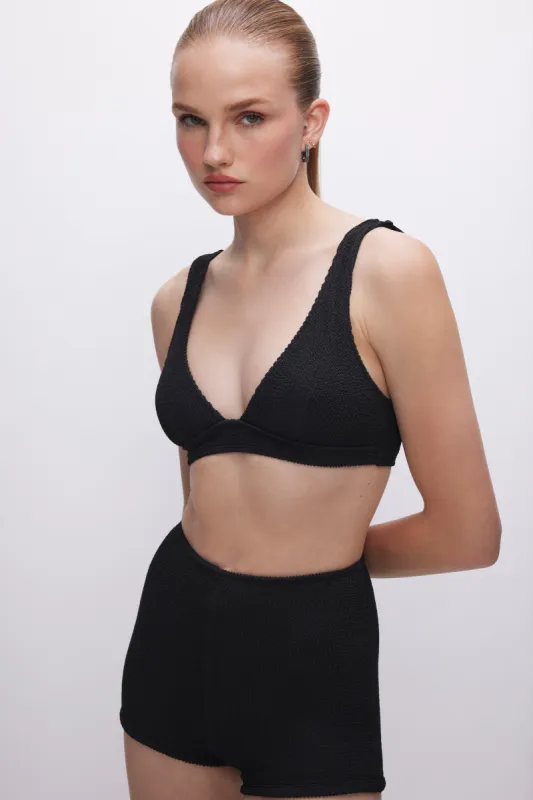 ALWAYS FITS SUPPORT BIKINI TOP | BLACK001 sold by Good American