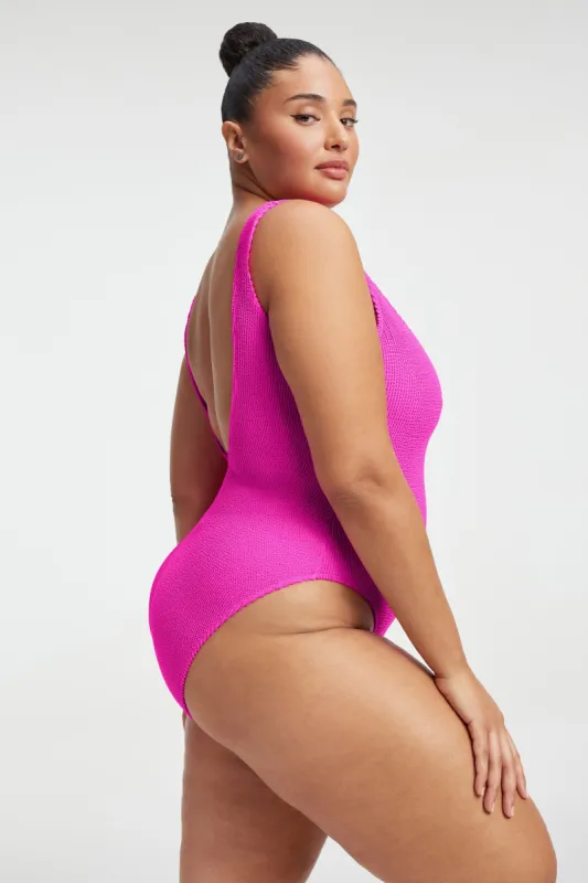 ALWAYS FITS MODERN TANK SWIMSUIT | HAWAIIAN PINK001 sold by Good American