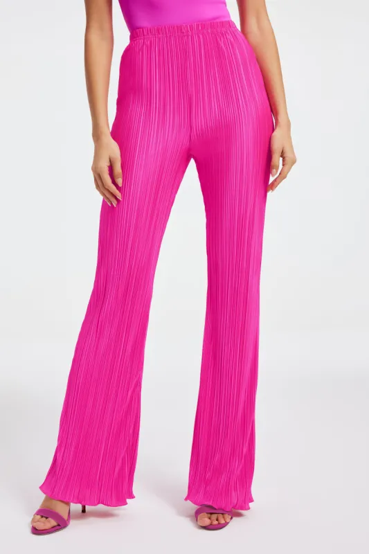 ALWAYS FITS PLISSÉ PANTS | FUCHSIA PINK001 sold by Good American