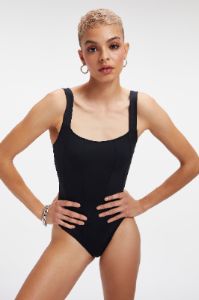 SCUBA CONTOUR BODYSUIT | BLACK001 sold by Good American