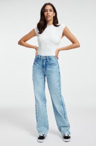 GOOD '90s  JEANS | INDIGO349 sold by Good American