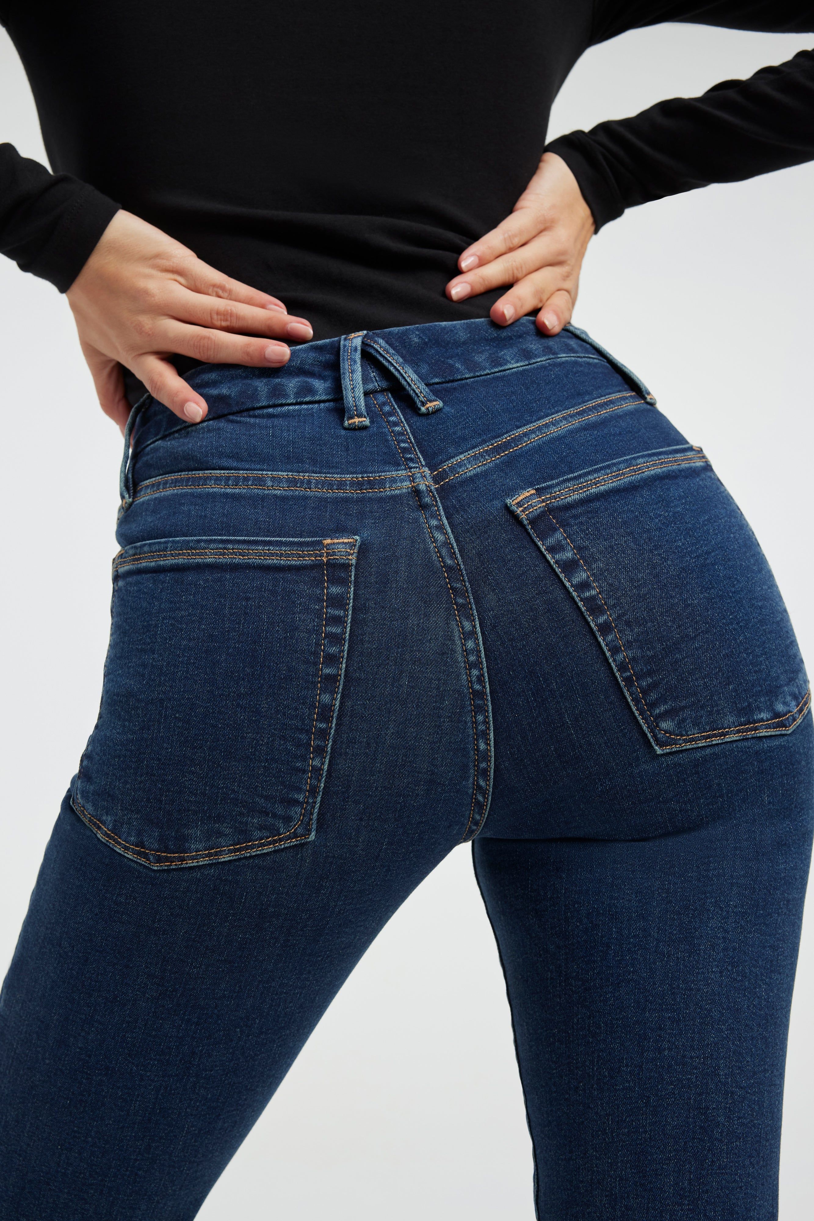 GOOD CLASSIC JEANS | BLUE609 sold by Good American product image thumbnail 5