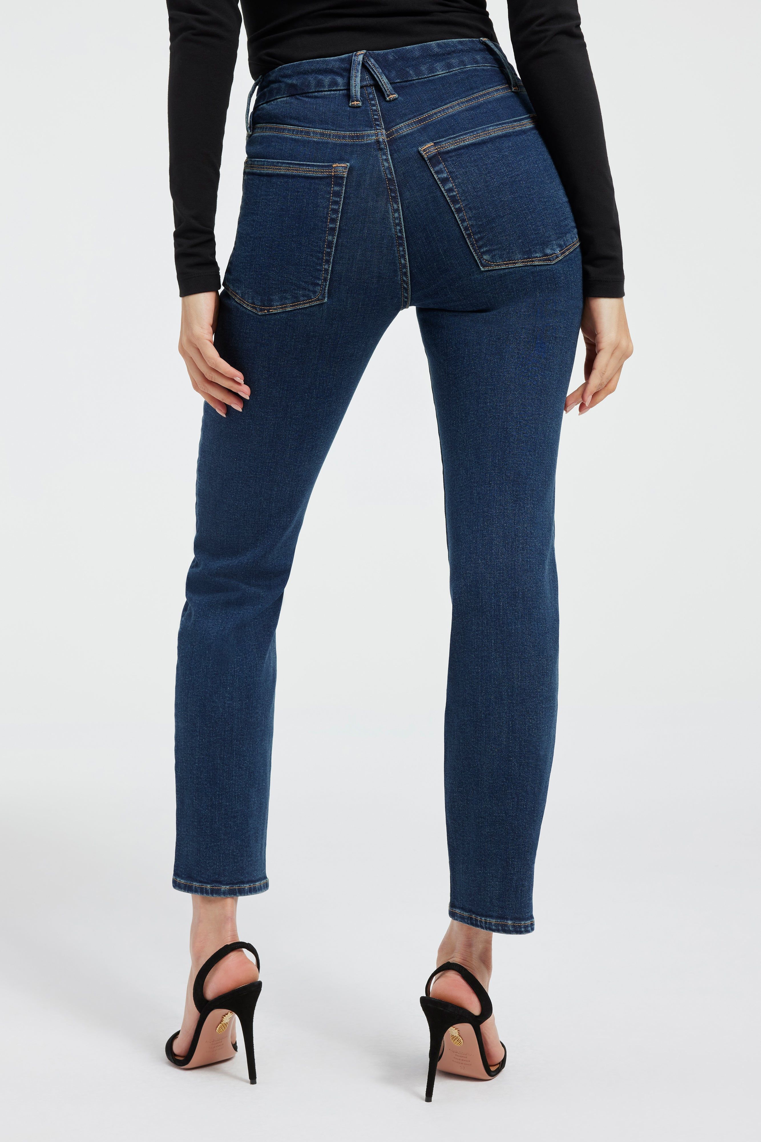 GOOD CLASSIC JEANS | BLUE609 sold by Good American product image thumbnail 4