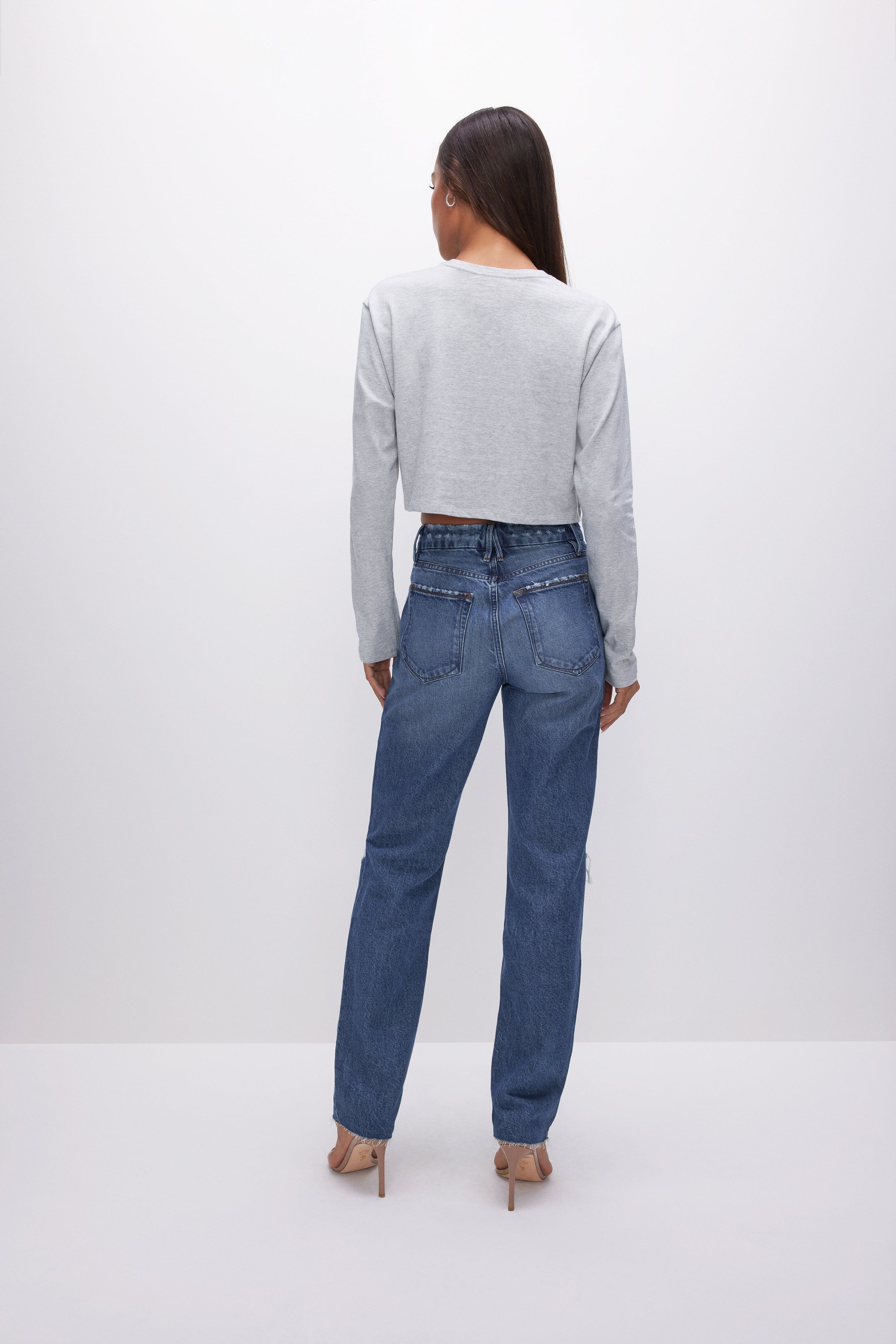 GOOD BOY JEANS | INDIGO462 sold by Good American product image thumbnail 4