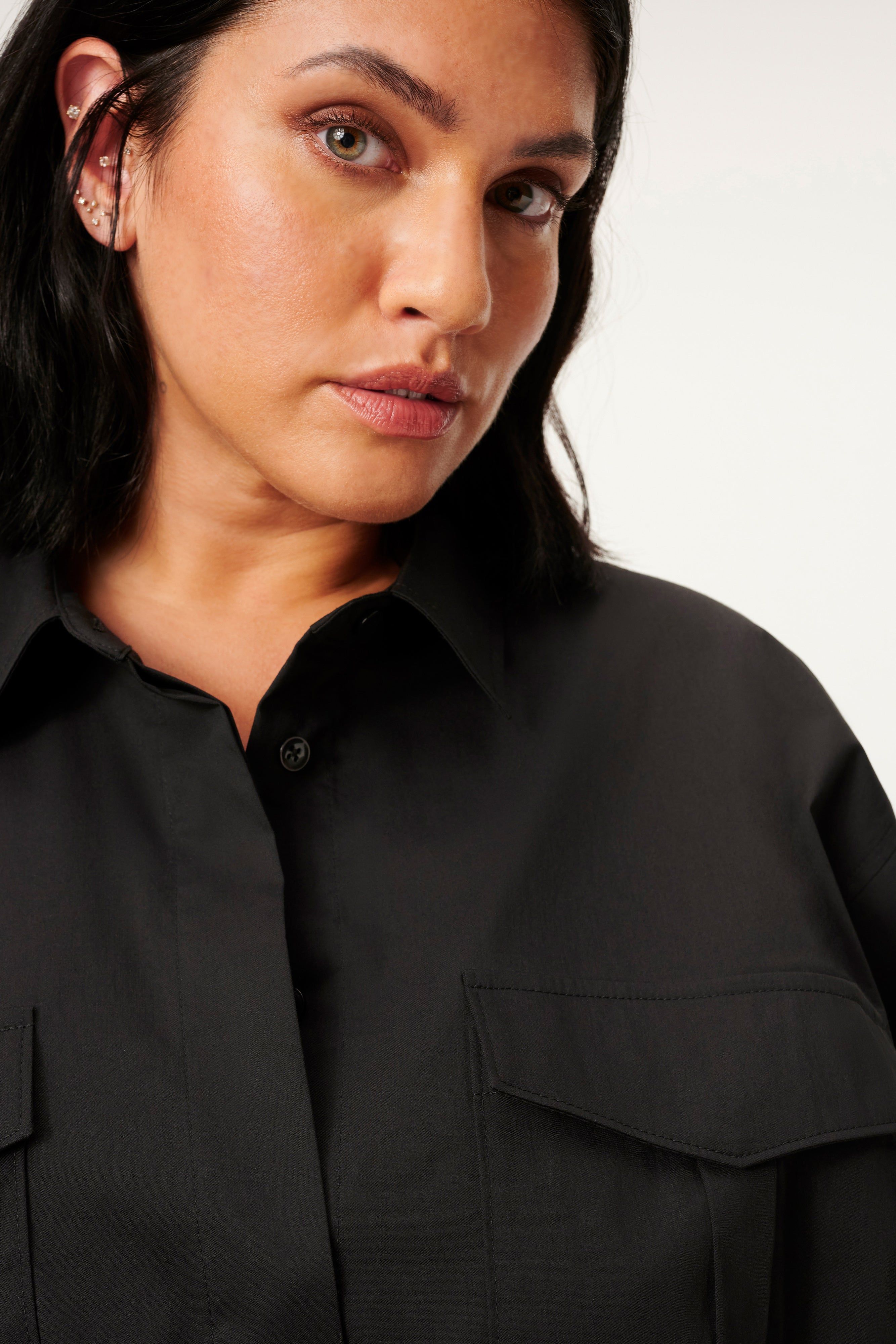 THE GOOD SHIRT | BLACK001 sold by Good American product image thumbnail 12