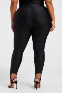 COMPRESSION SHINE STIRRUP PANTS | BLACK001 sold by Good American