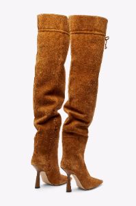 OVER THE KNEE BOOT | TOBACCO01 sold by Good American