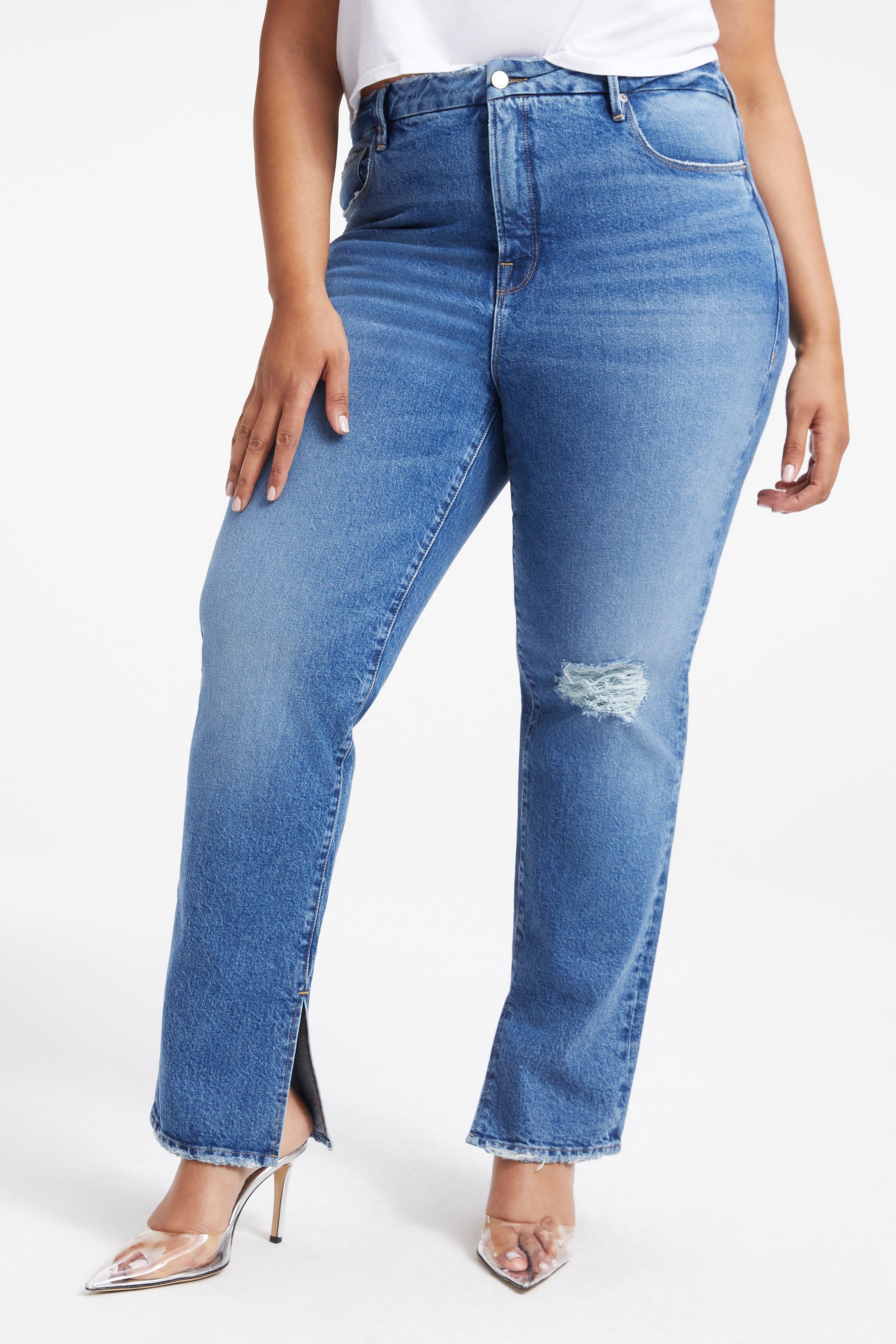 GOOD BOY JEANS | INDIGO263 sold by Good American product image thumbnail 2