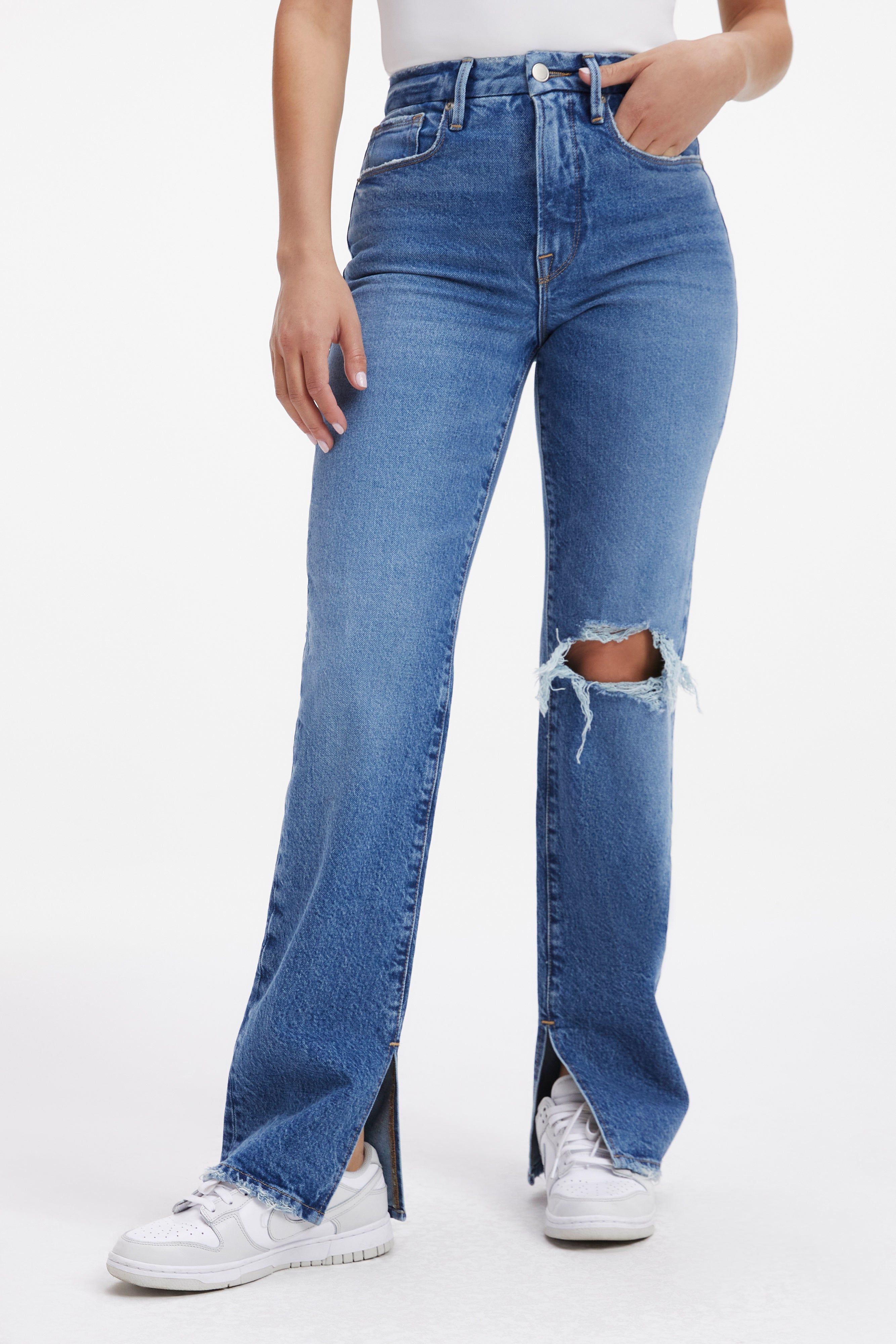 GOOD BOY JEANS | INDIGO263 sold by Good American product image thumbnail 7