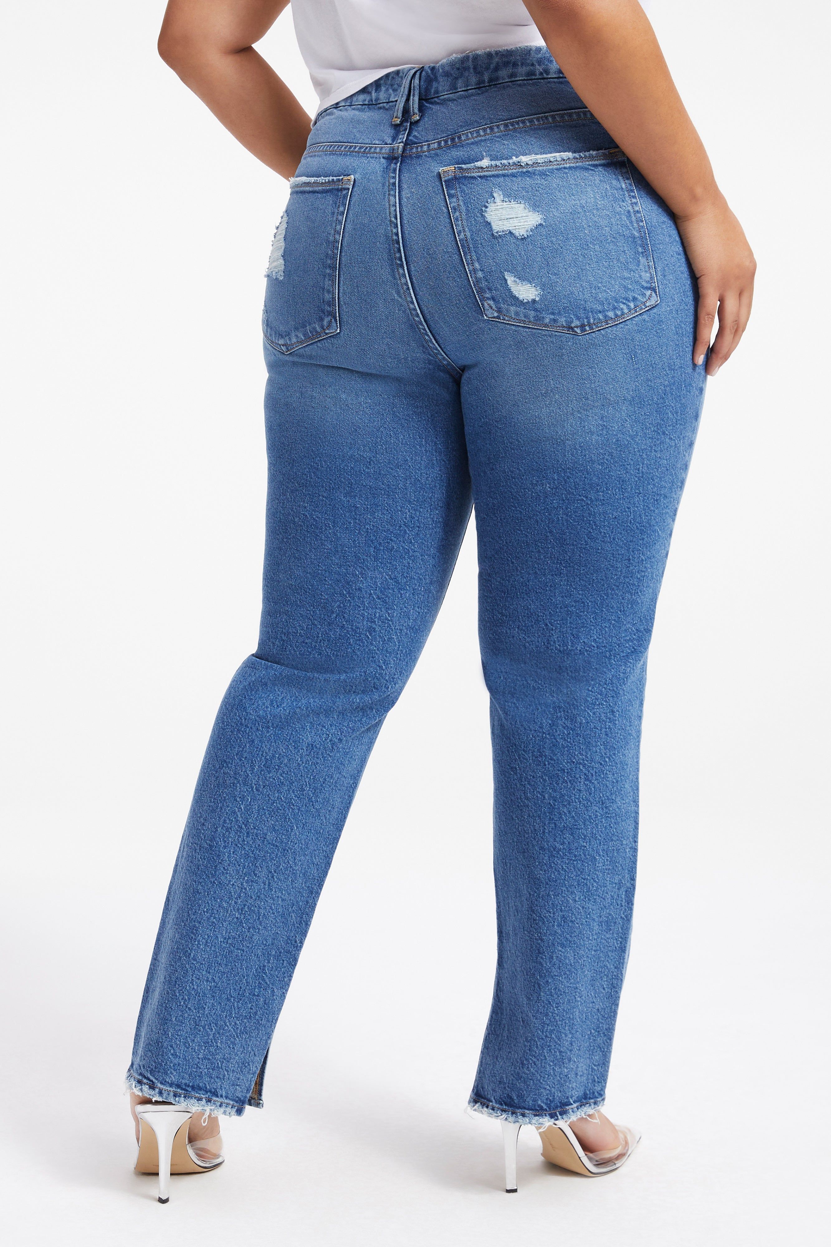 GOOD BOY JEANS | INDIGO263 sold by Good American product image thumbnail 4