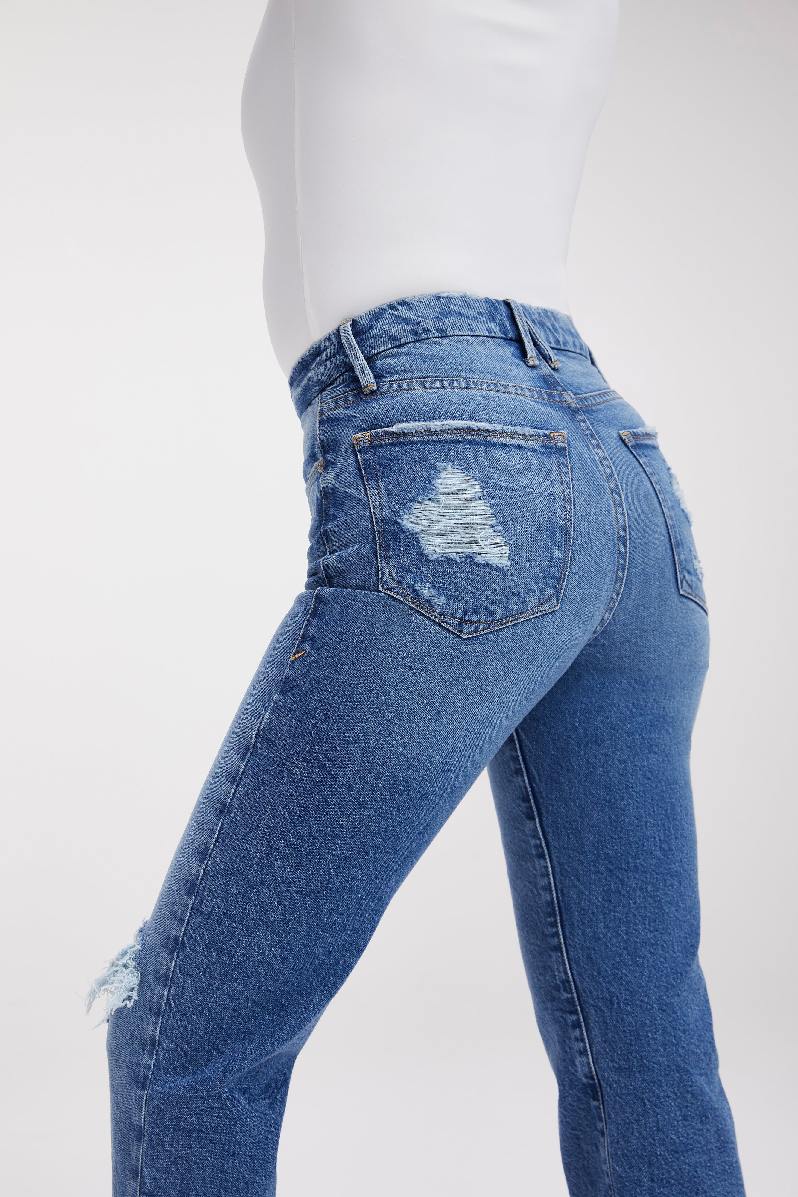 GOOD BOY JEANS | INDIGO263 sold by Good American product image thumbnail 11