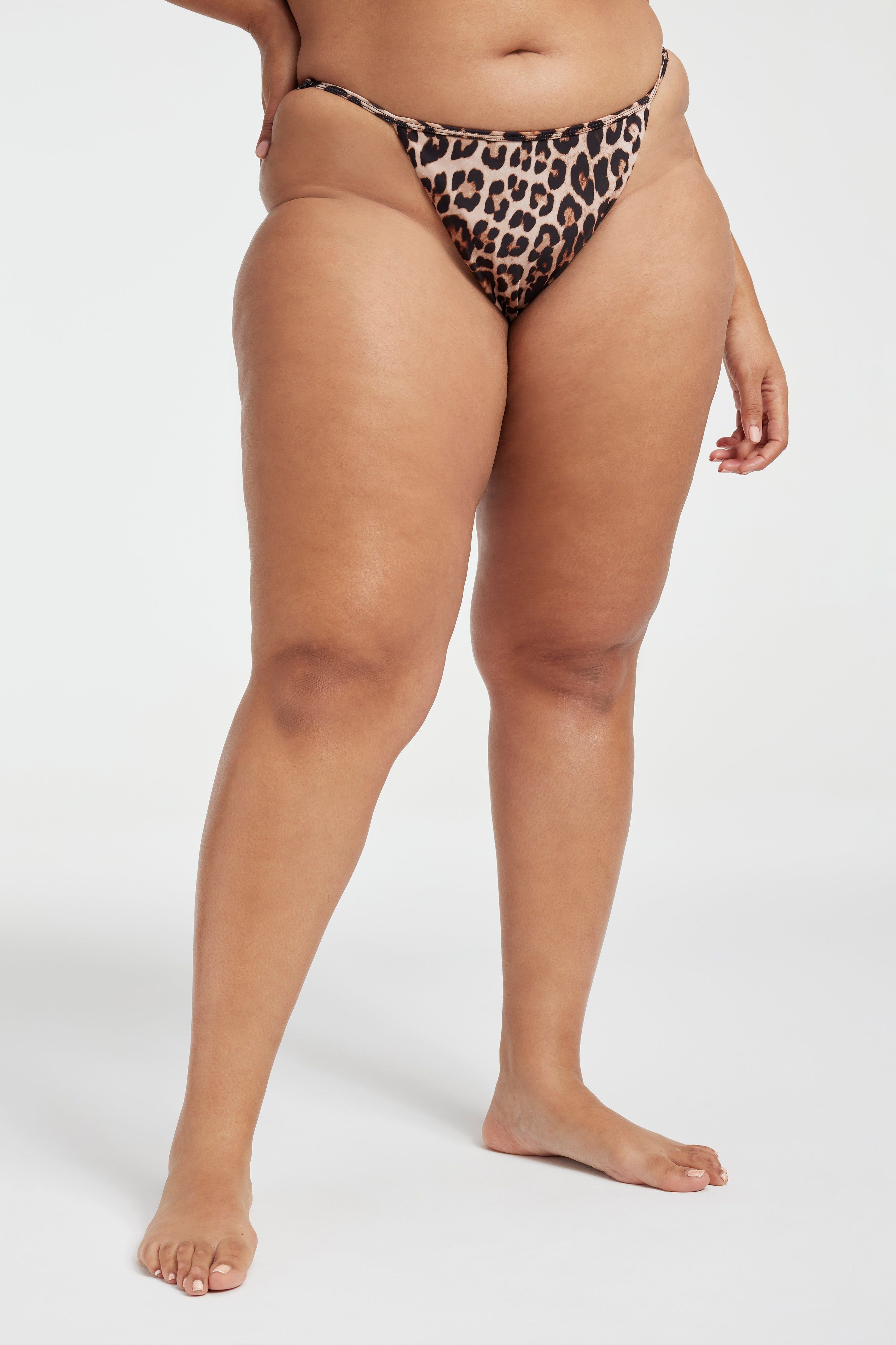 PERFECT FIT BIKINI BOTTOM | GOOD LEOPARD003 sold by Good American product image thumbnail 6