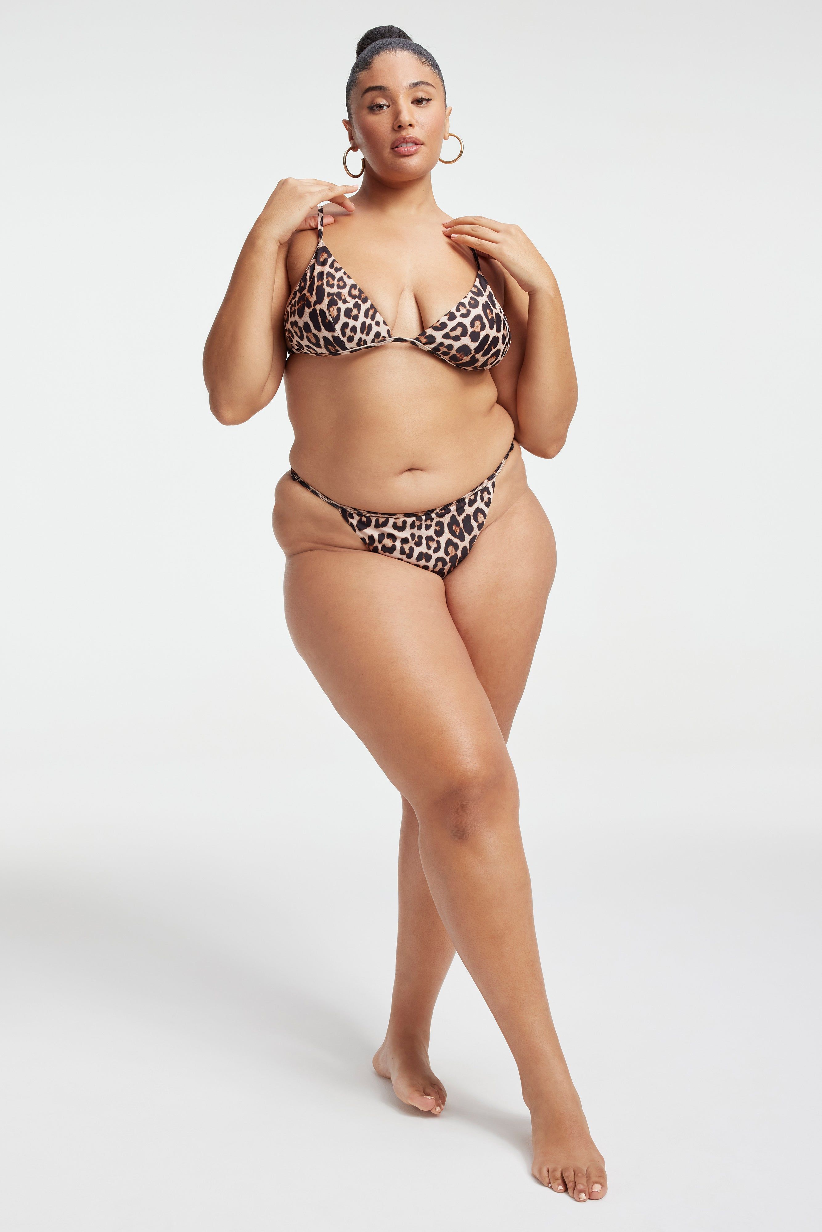 PERFECT FIT BIKINI BOTTOM | GOOD LEOPARD003 sold by Good American product image thumbnail 7